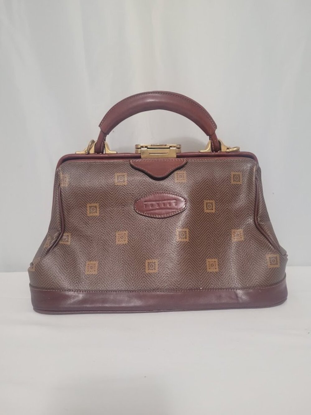 Texier Vintage Genuine Leather Doctor's Bag